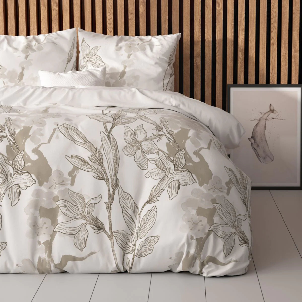 Duvet cover Cotton Satin - Anthracite