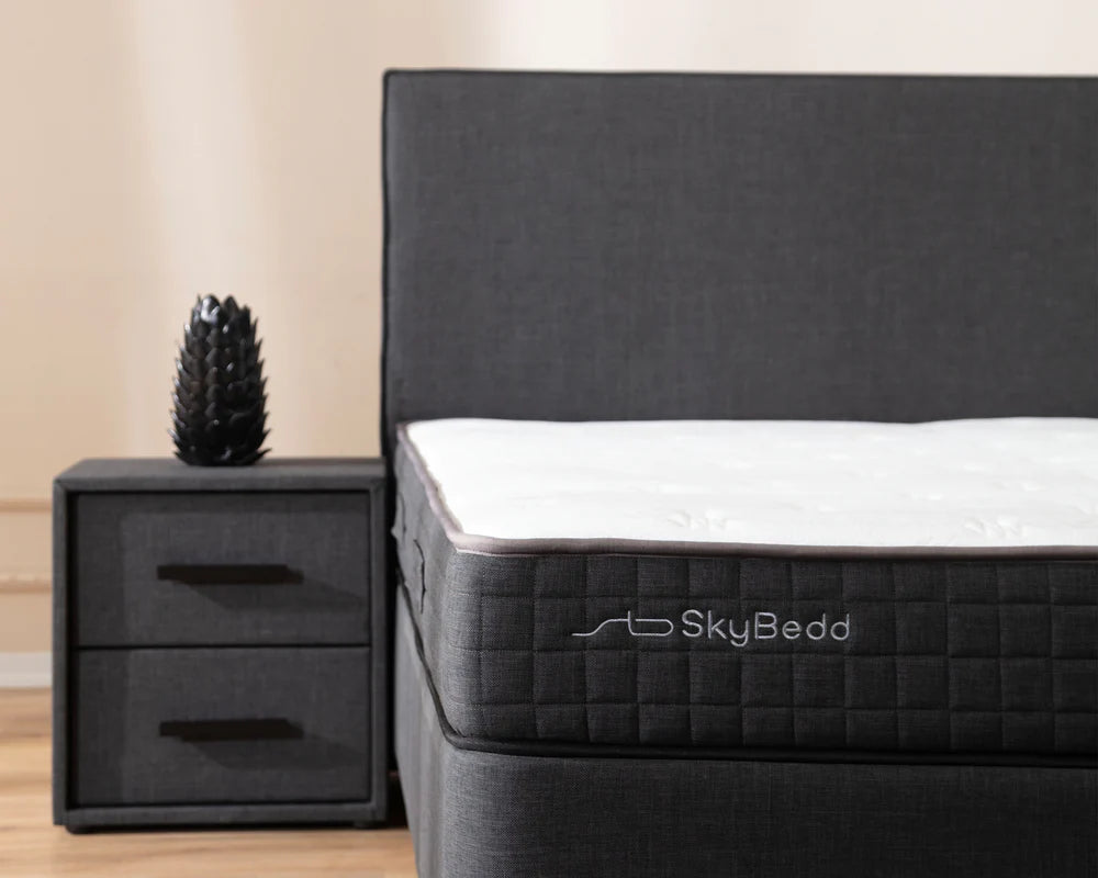 Boxspring met Opbergruimte Rootbedd - Complete set - Luxe 7-zone hybrid matras 500 pockets/m² - Extra opbergruimte