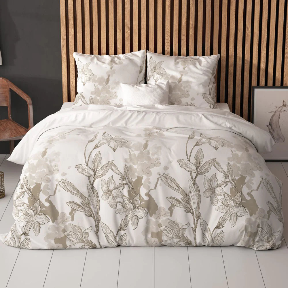 Duvet cover Cotton Satin - Anthracite