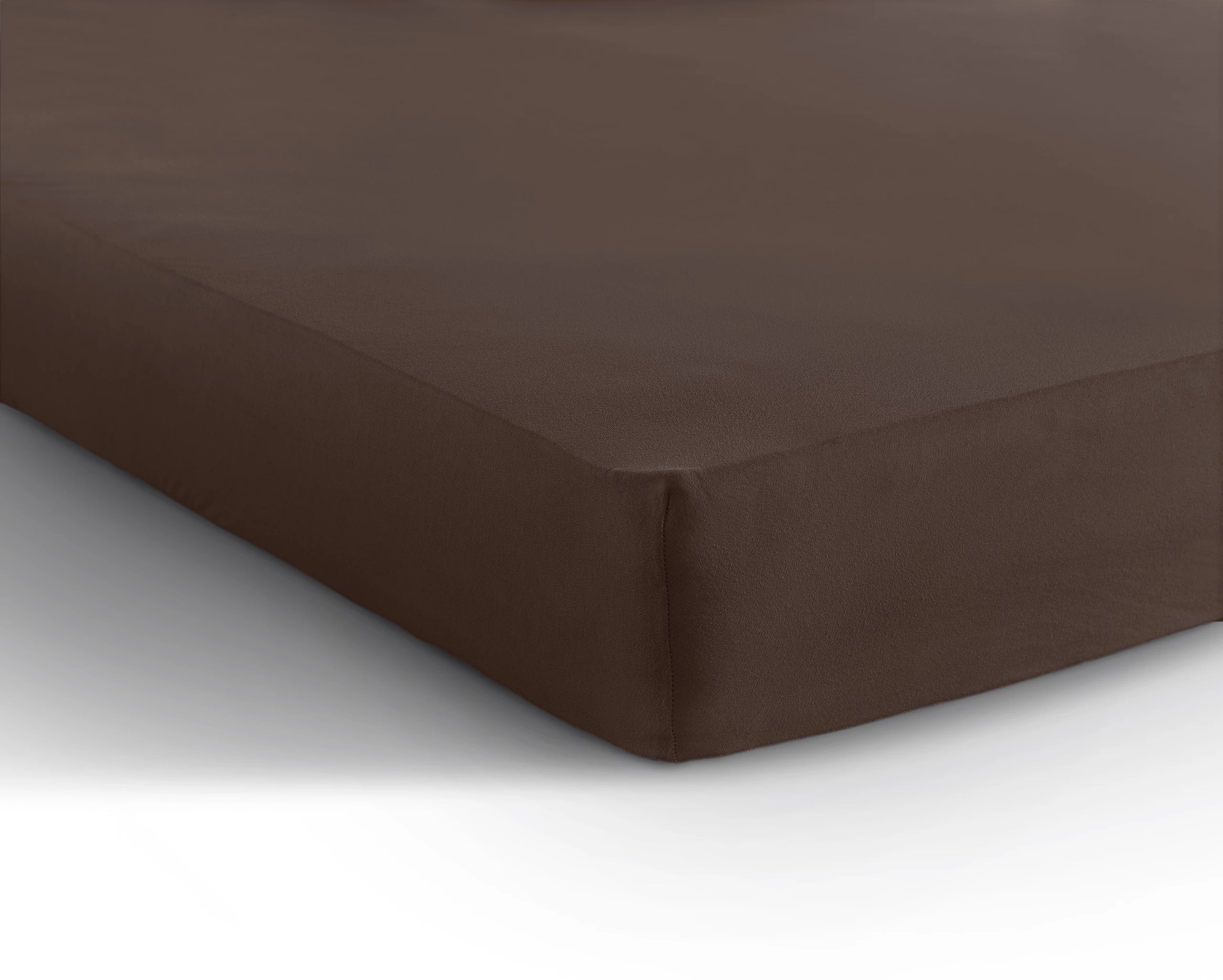 Fitted Sheet Deep Taupe - 100% Cotton