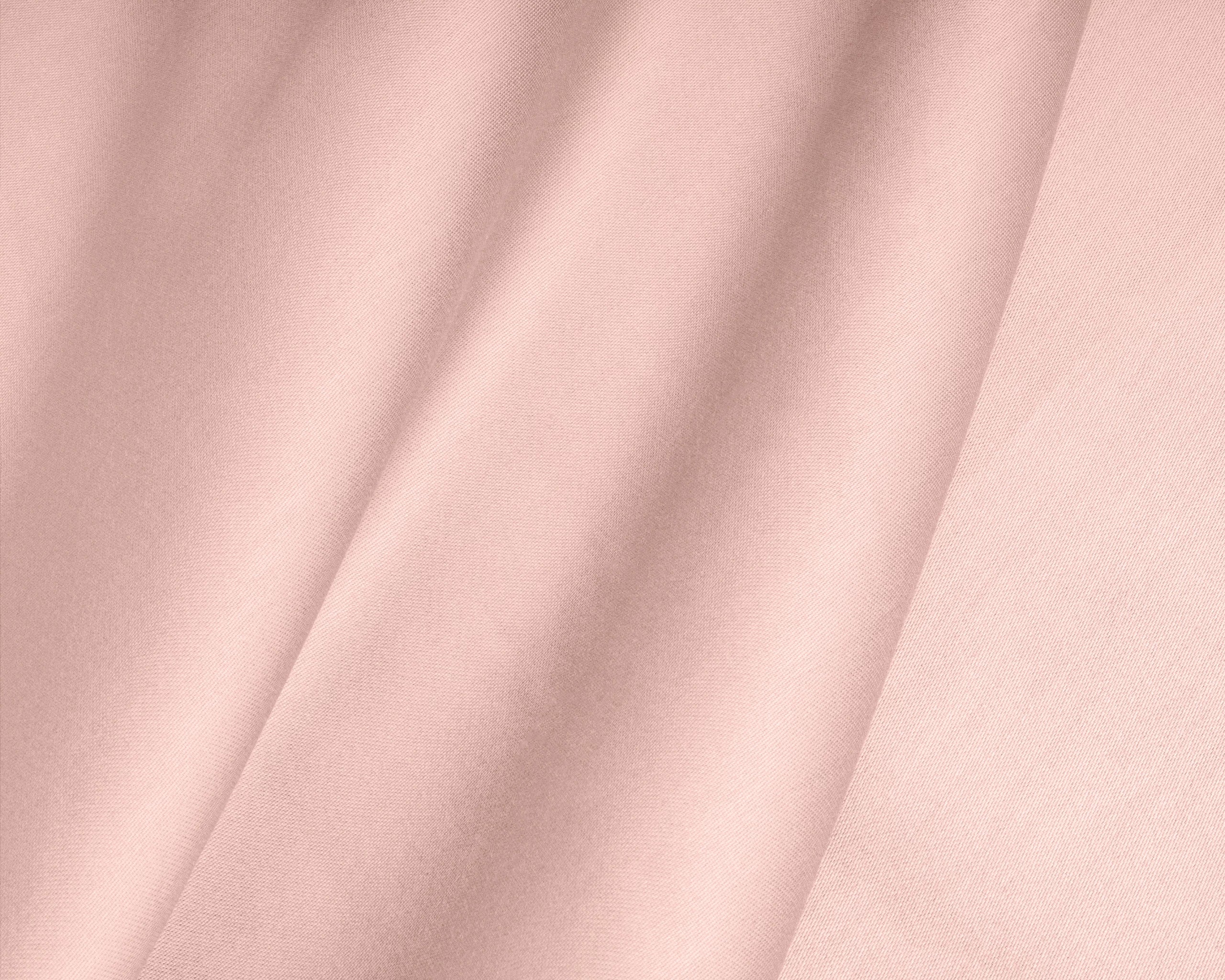 Topper Hoeslaken Katoen Satijn - Soft Pink