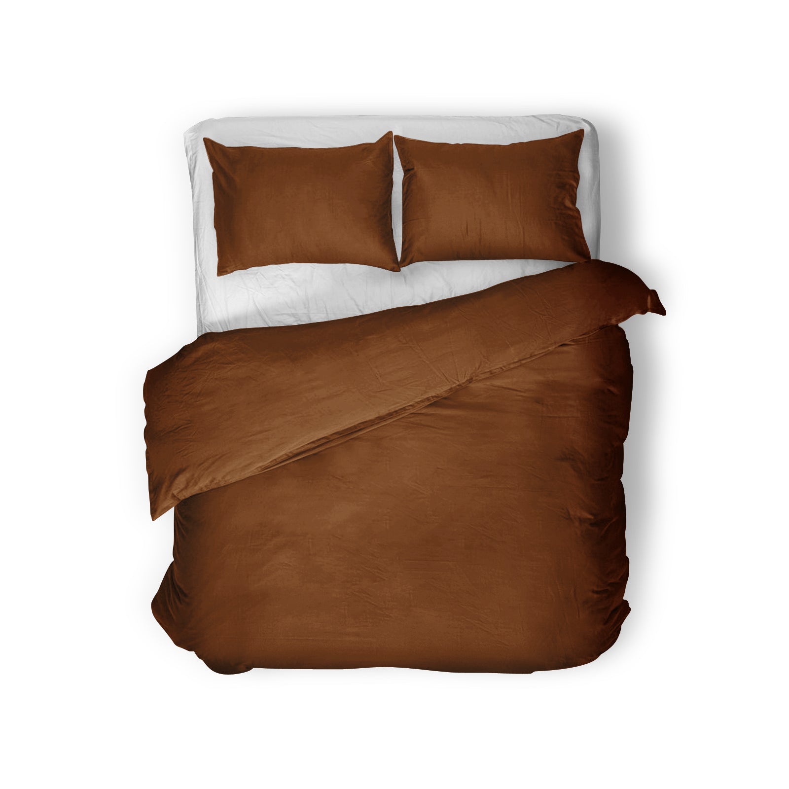 Duvet cover Egyptian Cotton - Biscuit Brown